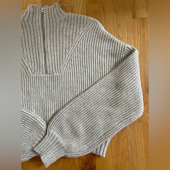 Garage Mockneck Quarter-Zip Sweater - Picture 7 of 11